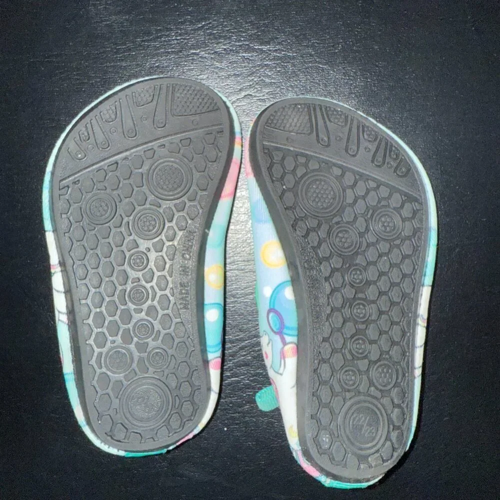 Kids Unicorn Quick Dry Water Shoes Size 5.5